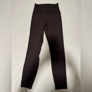 Lululemon align high rise leggings, espresso